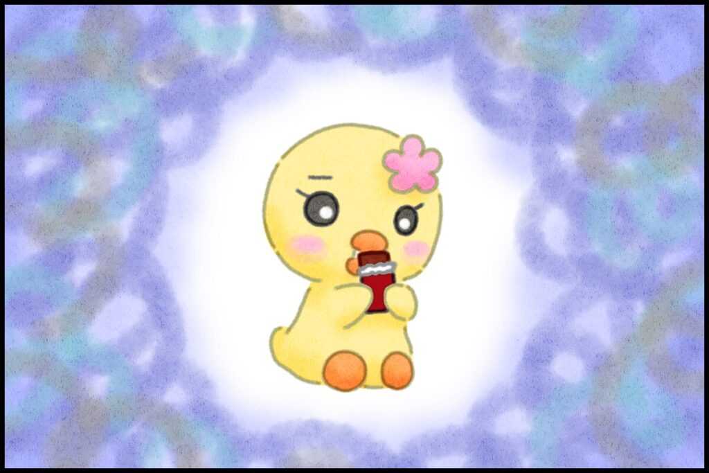 不安と寂しさからチョコに依存するぴのり